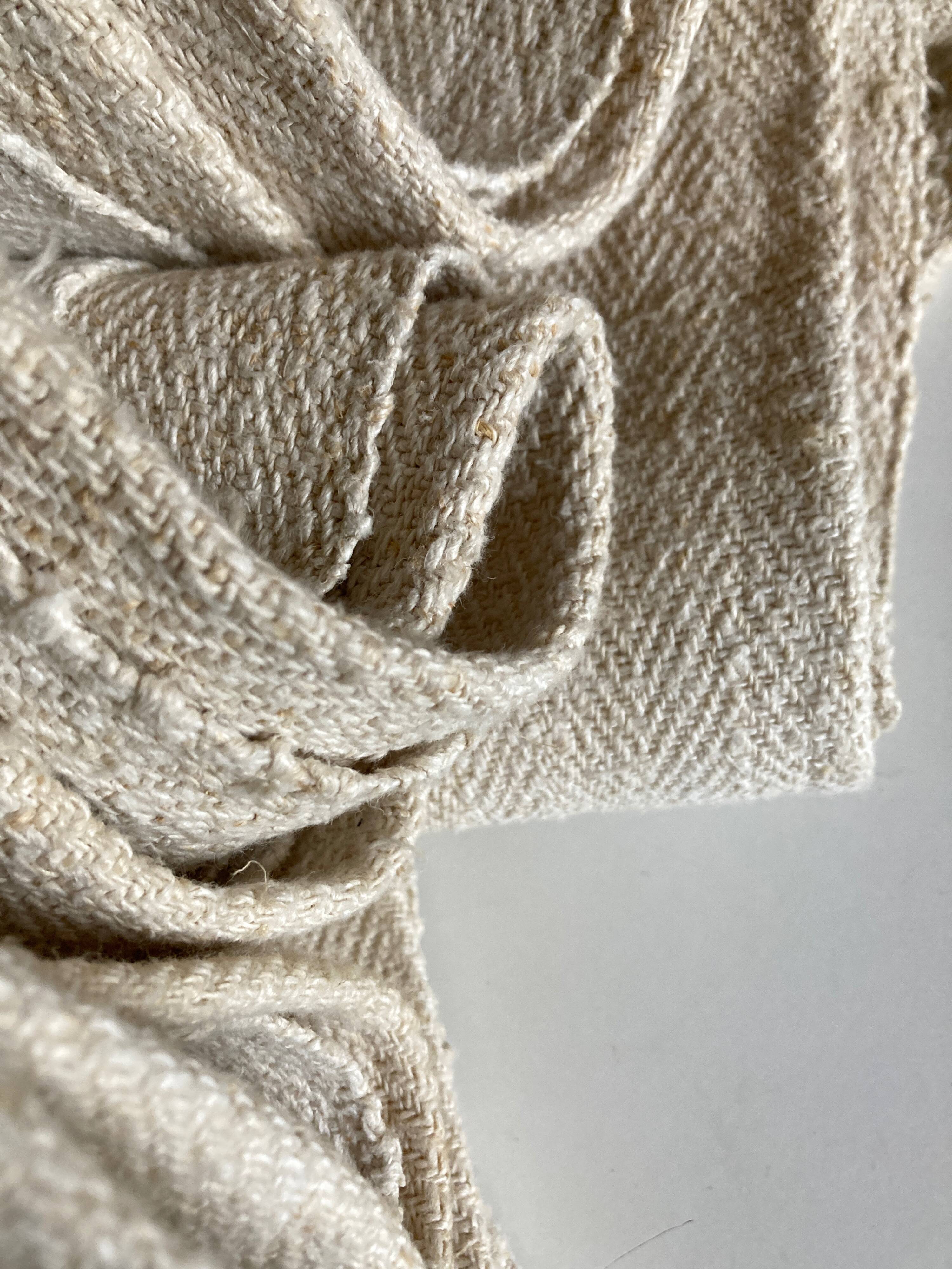 Tablecloth 5 meters in hemp canvas 19th