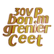 Ensemble de 19 lettres d'enseigne "pop", 20 cm