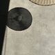 Small suspension, rattan luminaire in hat shape D:60cm