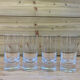 Ensemble de 4 verres tumbler en cristal, Moser