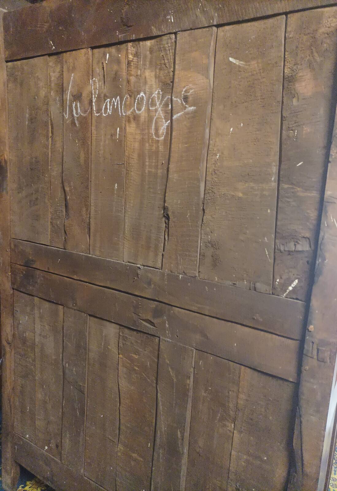 18th Century Walnut Transition Armoire