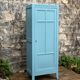 Armoire bonnetière parisienne turquoise 1940
