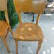 4 bistro chairs, light colour