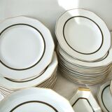 Porcelain plates for 12 people