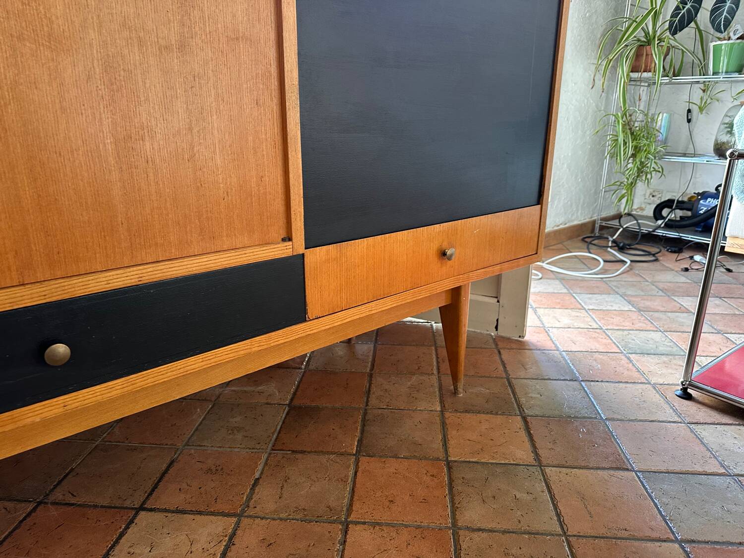 Grand buffet / enfilade vintage Charles Ramos - Édition Castellaneta