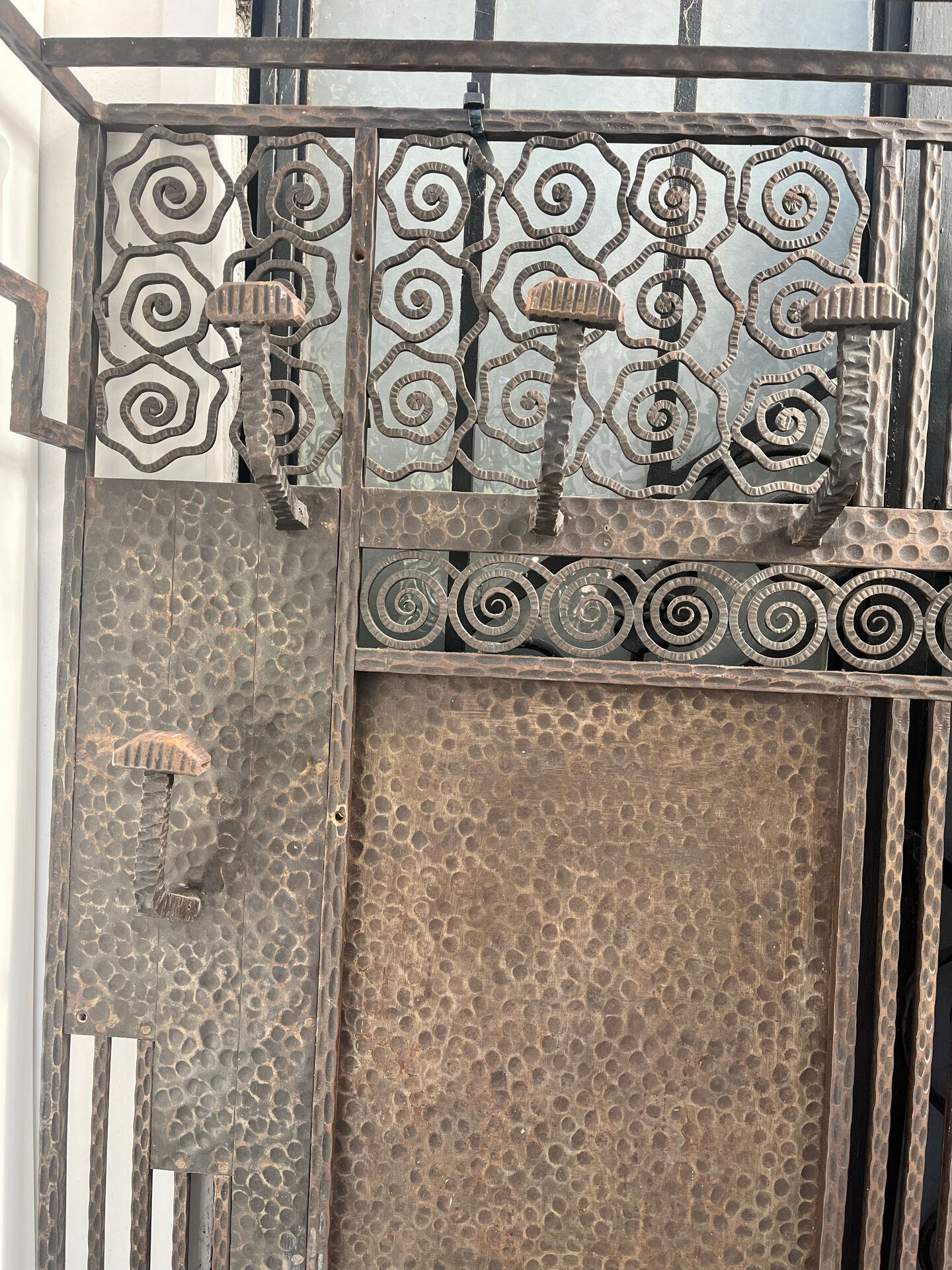 Porte manteaux mural  art déco