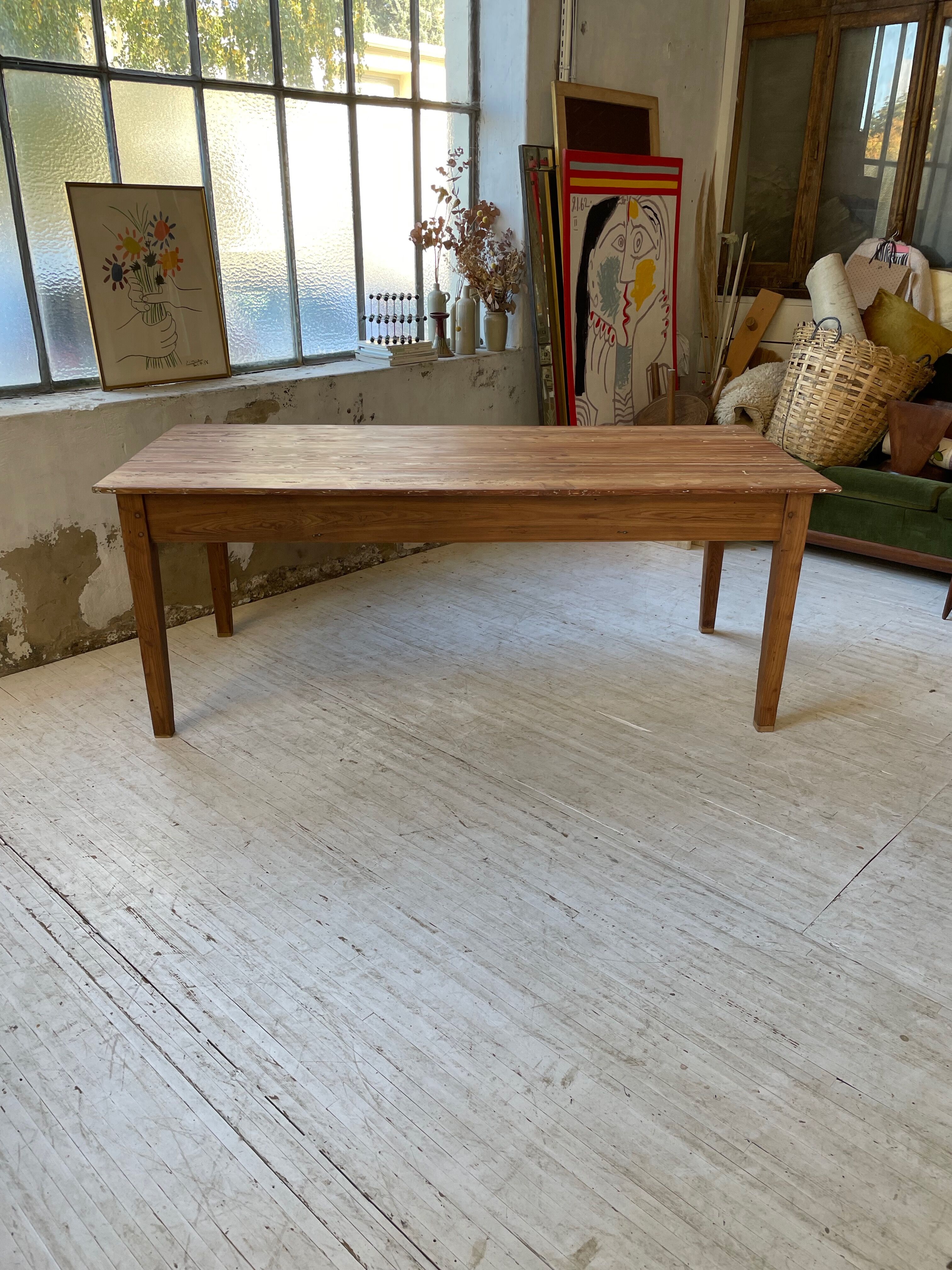 Farmhouse table 2m pine