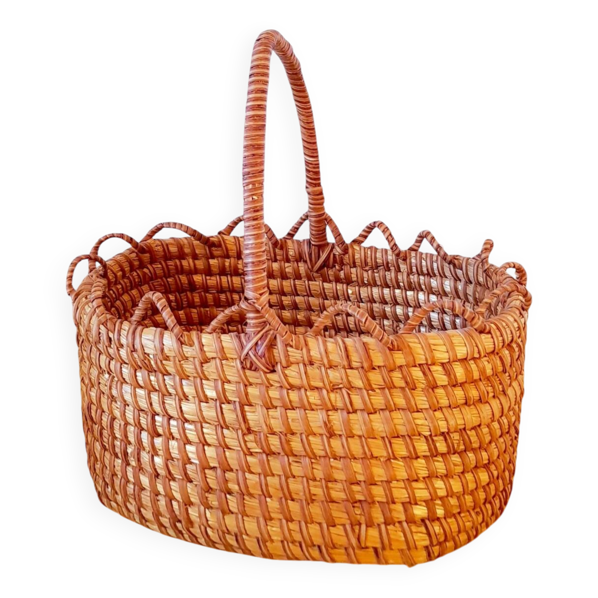 Straw basket 1950.