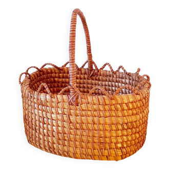 Straw basket 1950.