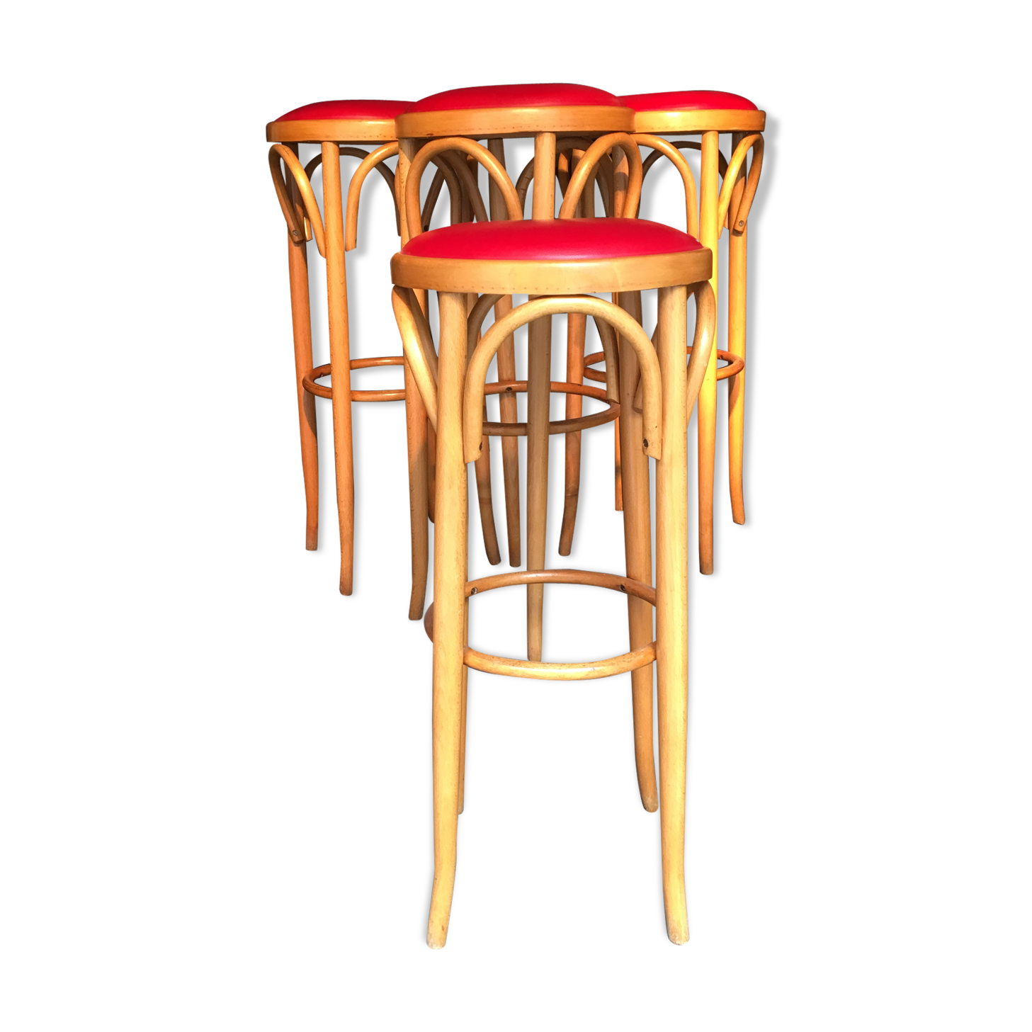 Lot of 4 bar stools