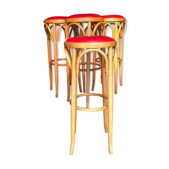Lot of 4 bar stools