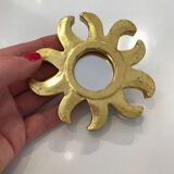 Golden sun mirror