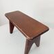 Vintage wooden plant stand stool