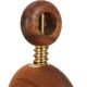 Teak / brass nutcracker / mid-century Danish modern design