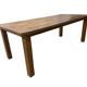 XL vintage solid wood dining table / farmhouse table