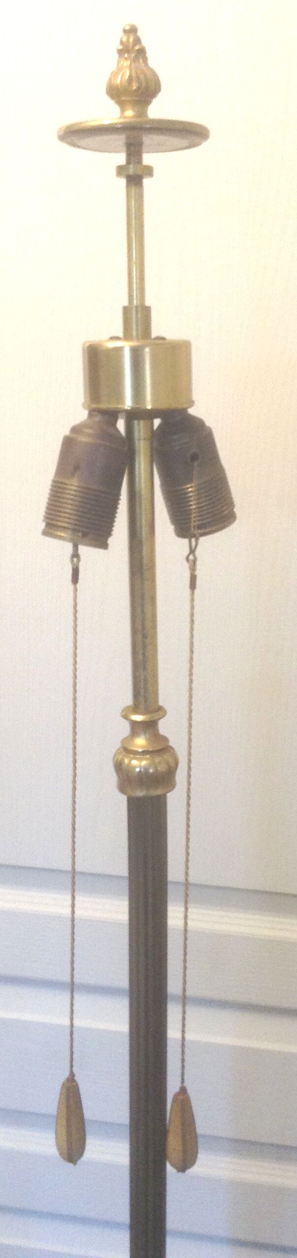 Tripod lamp bronze 1930/1950 style Louis XV