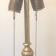 Tripod lamp bronze 1930/1950 style Louis XV
