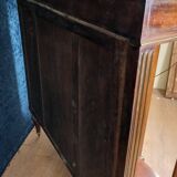 Parisian Louis XVI mahogany display case circa 1800