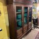 Louis XVI style mahogany bookcase, 3 doors