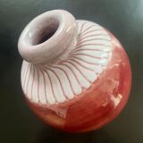 Glazed ceramic ball vase by Jean and Robert Cloutier 1950-1960