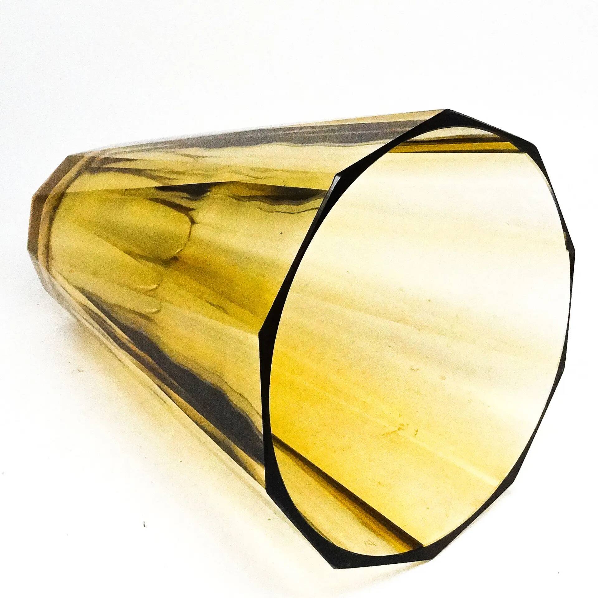 Art Deco vase, crystal, Bohemia, Czechoslovakia, 1930s