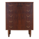 Walnut chest of drawers, Danish design, 1970s, production: Denmark