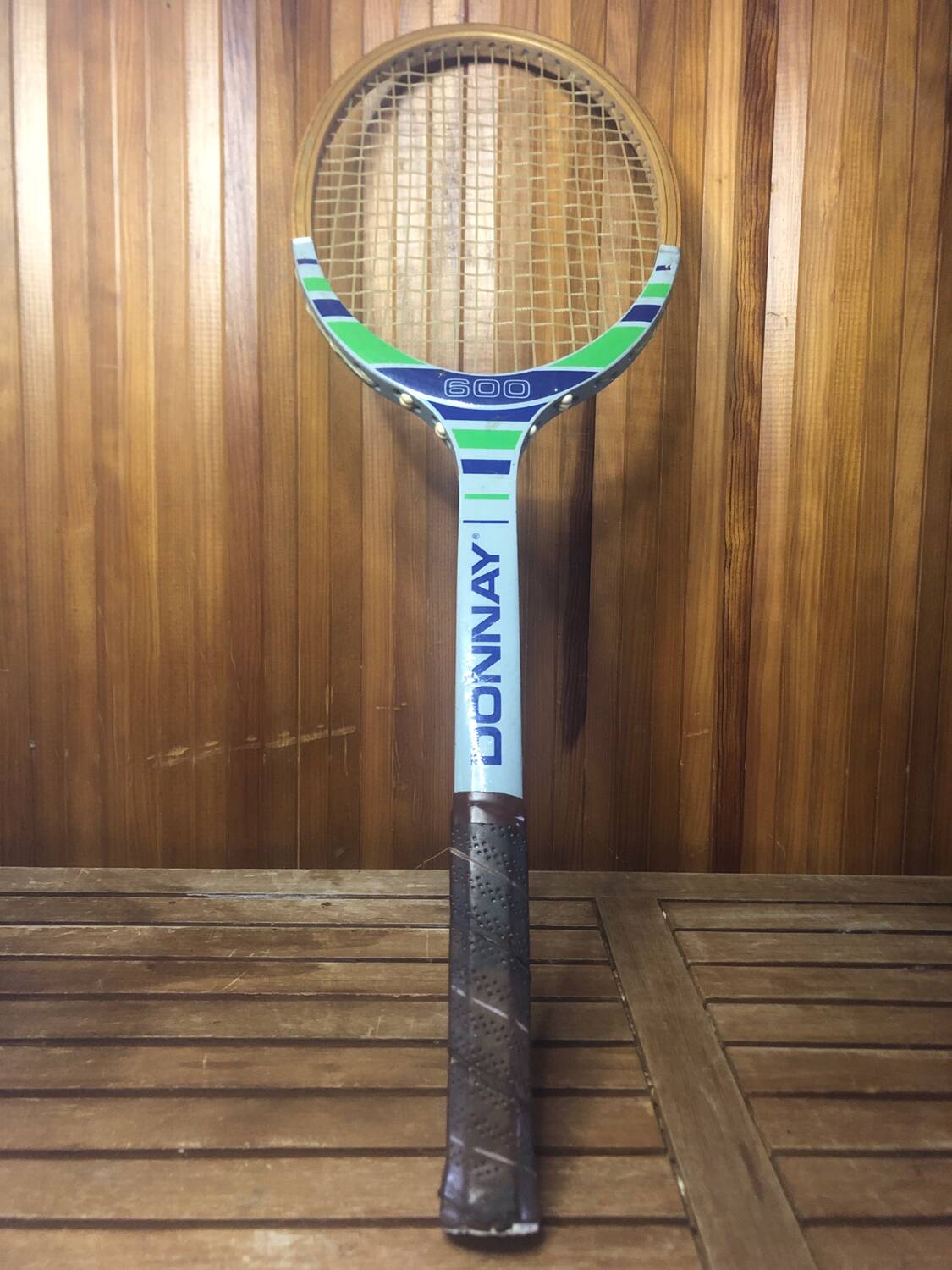 Old DONNAY 600 Tennis Racket Vintage Wood #A366