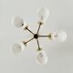 Austrian Brass Chandelier by Rupert Nikoll