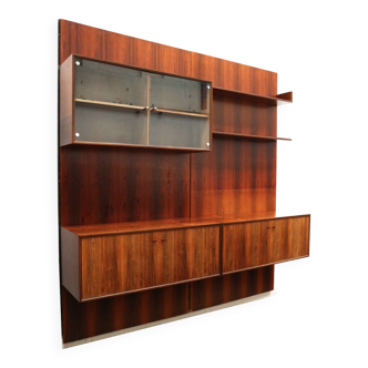 Vintage rosewood modular wall system from IDEE Möbel from the 1960s