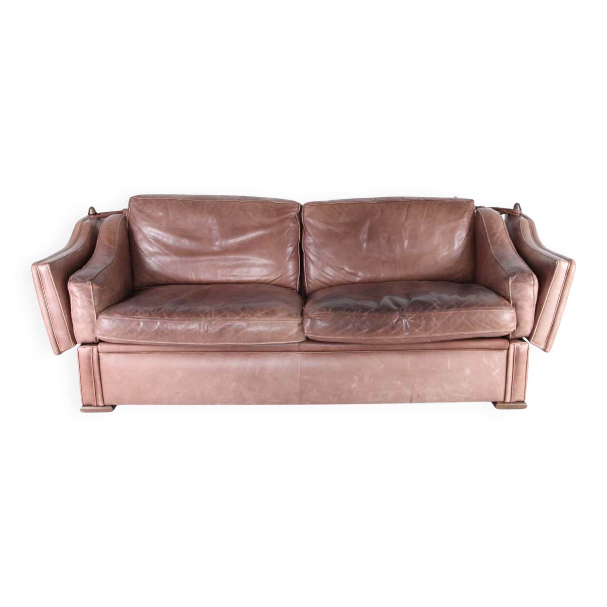 Knole leather sofa