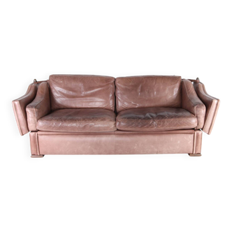 Knole leather sofa