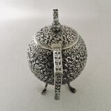 Solid silver teapot