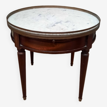 Louis XVI style coffee table "bouillotte"