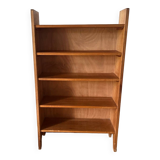 Shelf, solid wood bookcase, 1960s