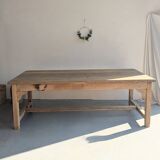 Farmhouse table with drawers for 10 people