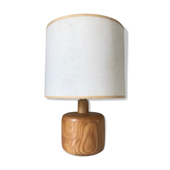 Vintage pine lamp - 70s