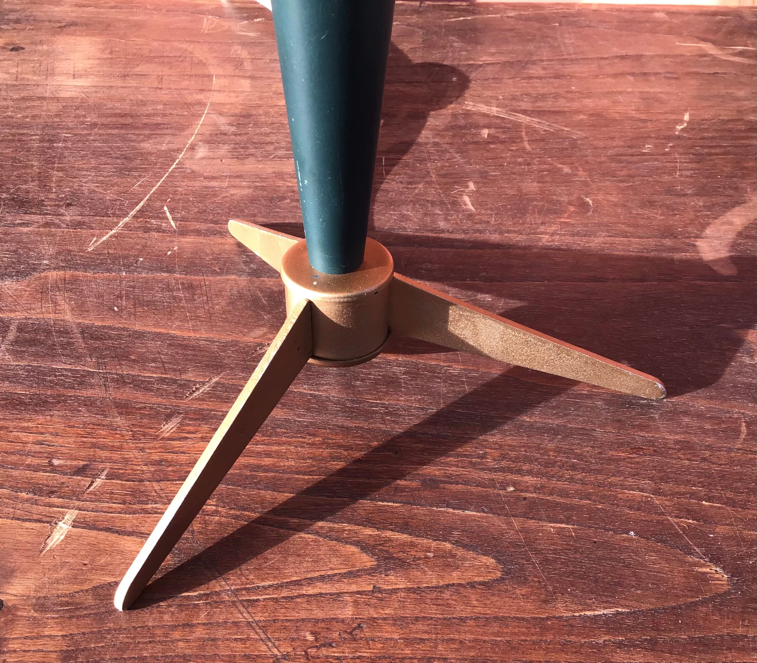 Tripod desk lamp design by Louis Kalff for Phillips 1960's "jewel" model