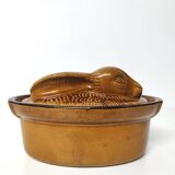 Rabbit ceramic terrine