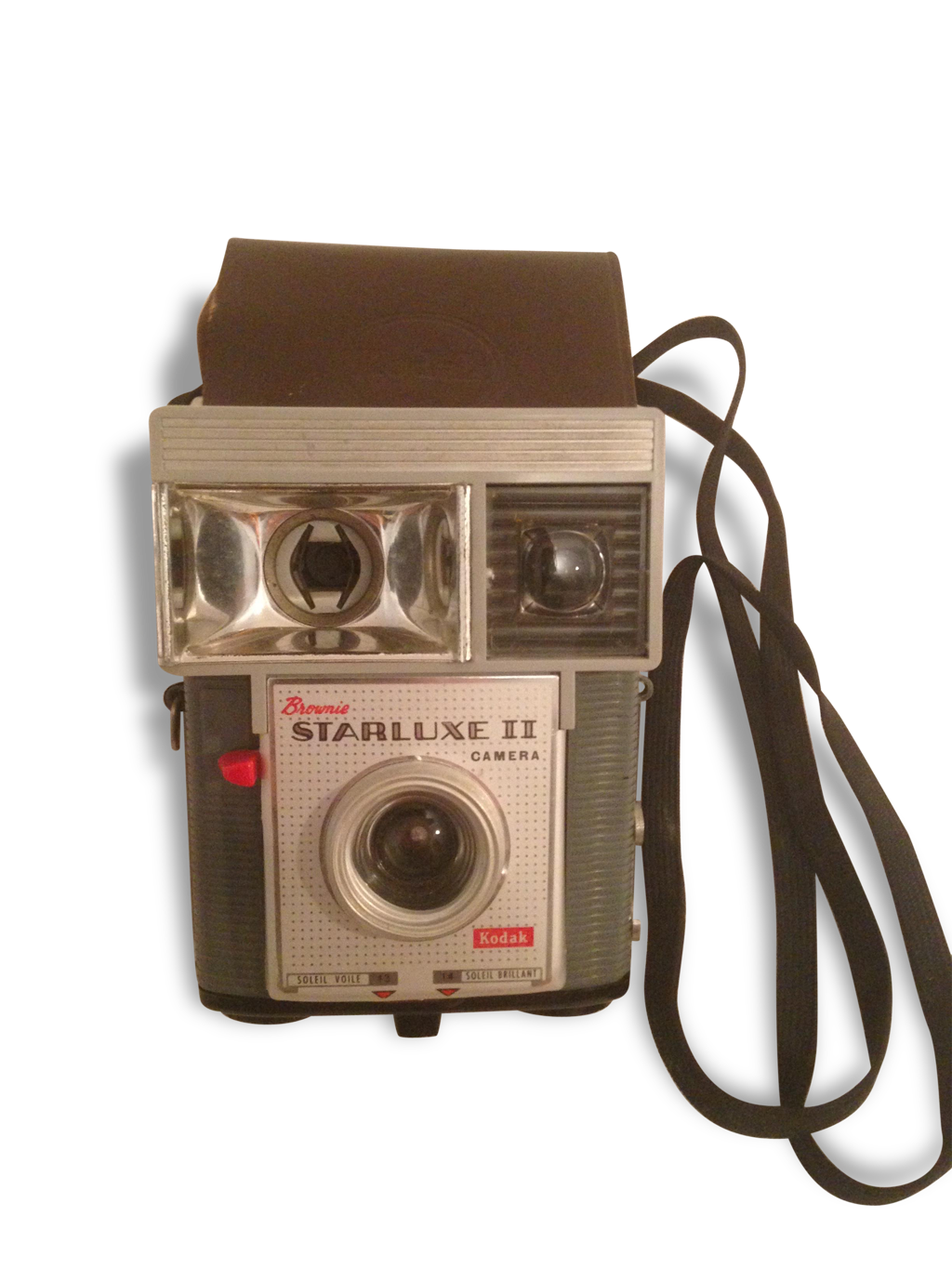 Appareil Photo Kodak Brownie Starlet Camera avec sa sacoche en cuir - Collection