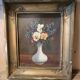 Huile sur carton