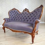 Rococo Revival Walnut Sofa, 1860