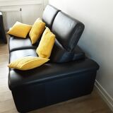 LEATHER CANAPE