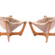 Set of 2 'Luna' armchairs by Odd Knutsen, Norway 1970