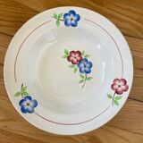 Mismatched soup plates