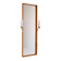 1950s Vintage Mirror with Integrated Brass Sconces