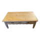 Antique solid wood farmhouse coffee table