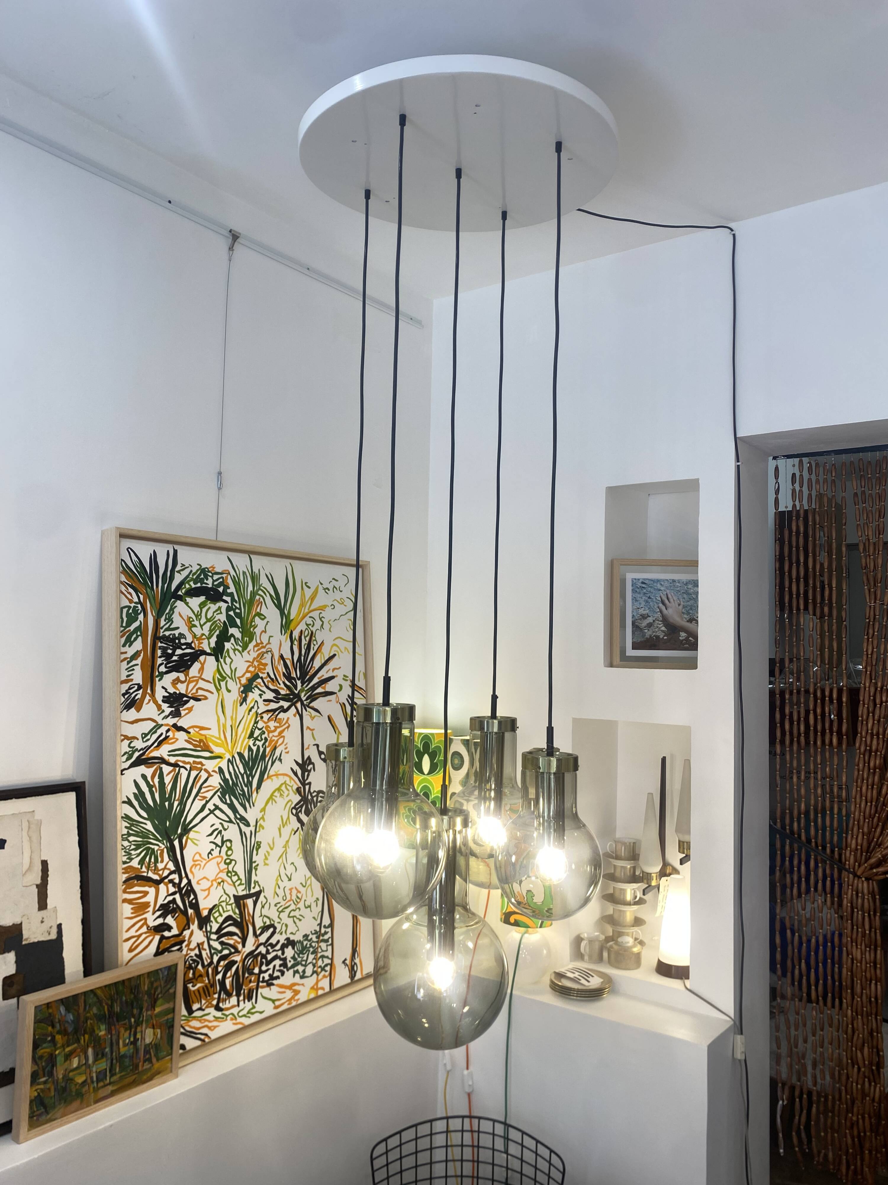 "Maxi globe" suspension by Raak - 1970s