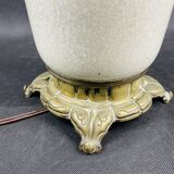 Chinese cracked porcelain lamp base
