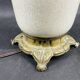 Pied de lampe en porcelaine craquelée de Chine