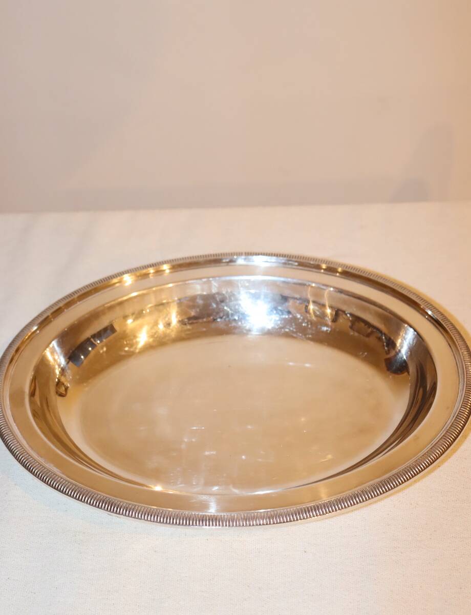 Christofle silver-plated vegetable dish